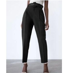 Zara Belted Dress Pant